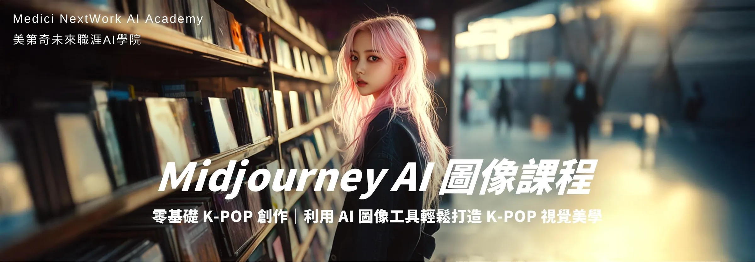 Midjourney 影像課程：K-POP MV 全方位圖像生成實戰！